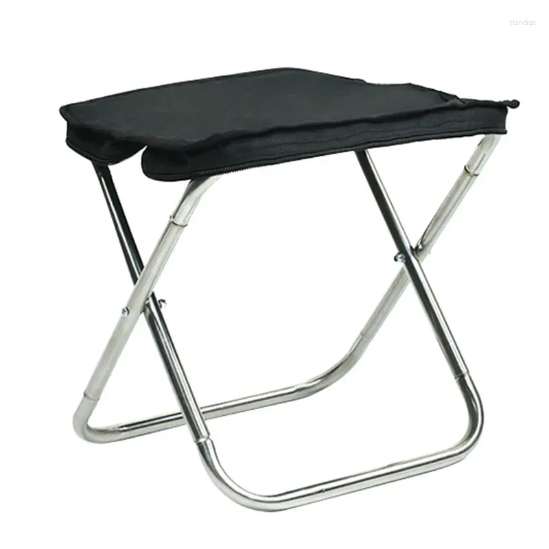 Mobilier de Camp léger, chaise pliante d'extérieur Portable et Durable, avec sac pliable, tabouret en aluminium, siège de pêche et de Camping