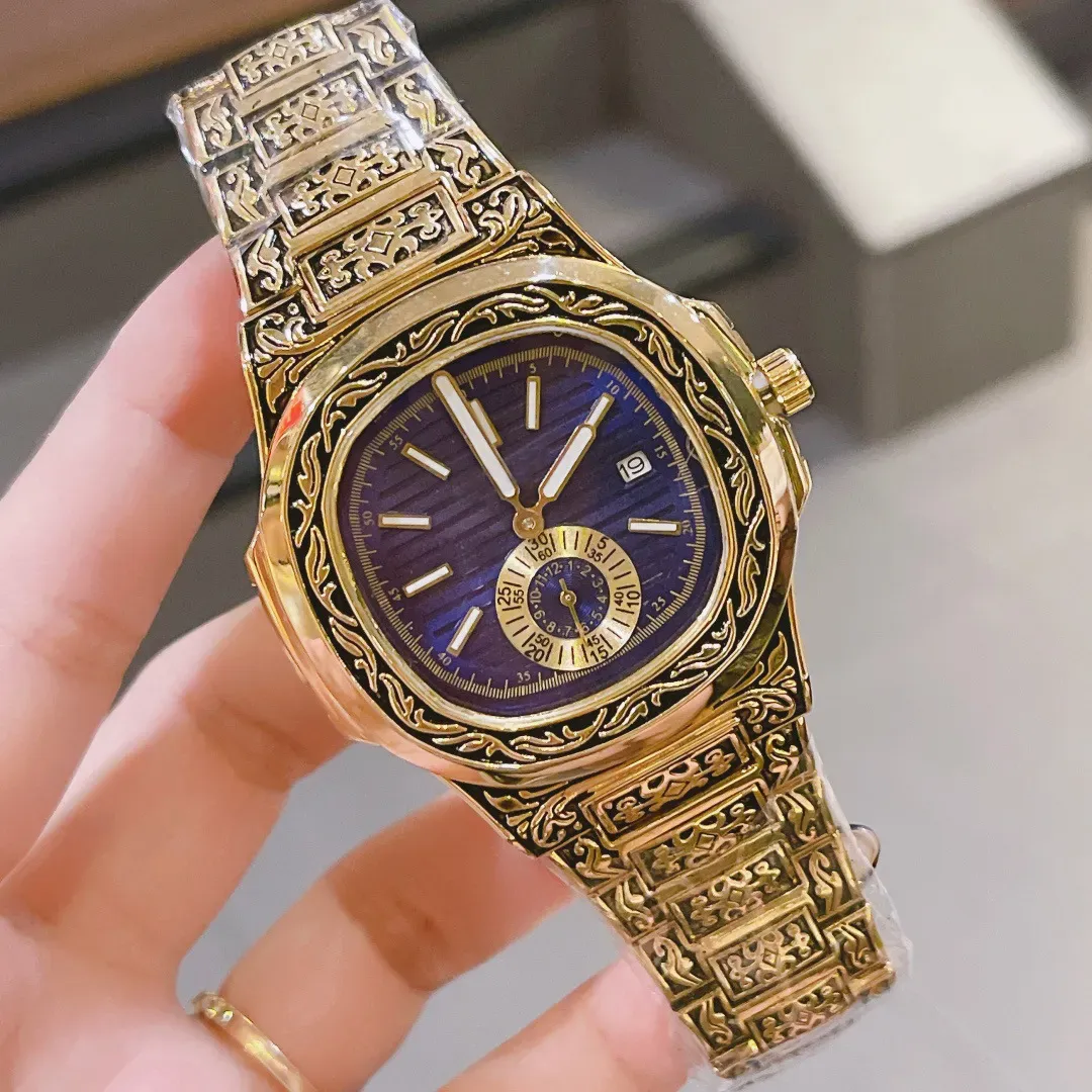 Patek philippe nautilus clearance 5990 fully hand engraved