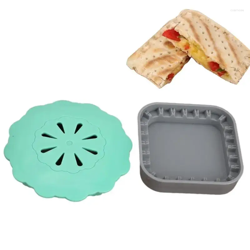 Bakningsformar Sandwich Cutter Square for Kids Lunch Kitchen Breakfast Dessert Diy Tool Home and Parties matklass Lunchbox Tillbehör