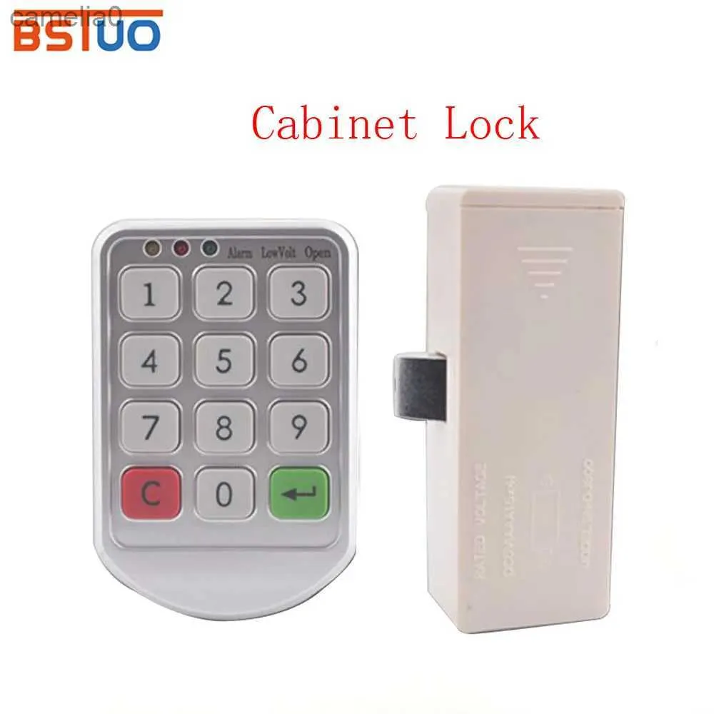 Smart Lock Smart Digital Password Drawer Lock Cabinet Door Lock Wardrobe Lock Electronic Door Lock Door Code Number Password LockL231116