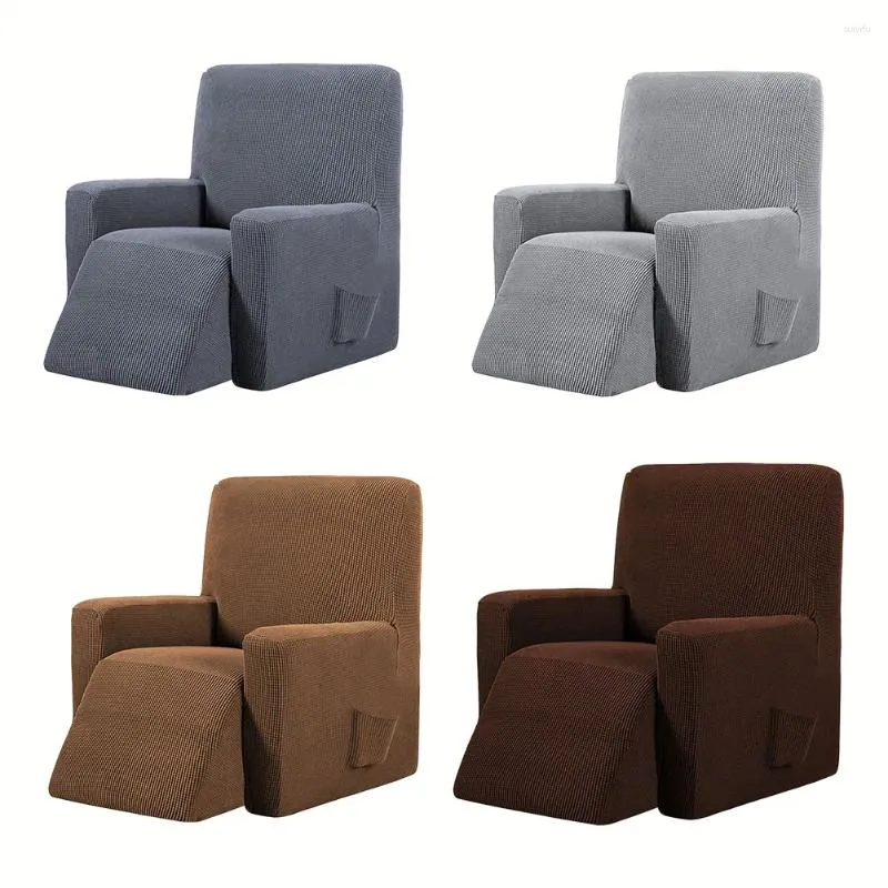 Chair Covers 1pc Elastic All-Inclusive Rocking Cover Sofa Polyester Recliner Home Living Room Protect Decoration