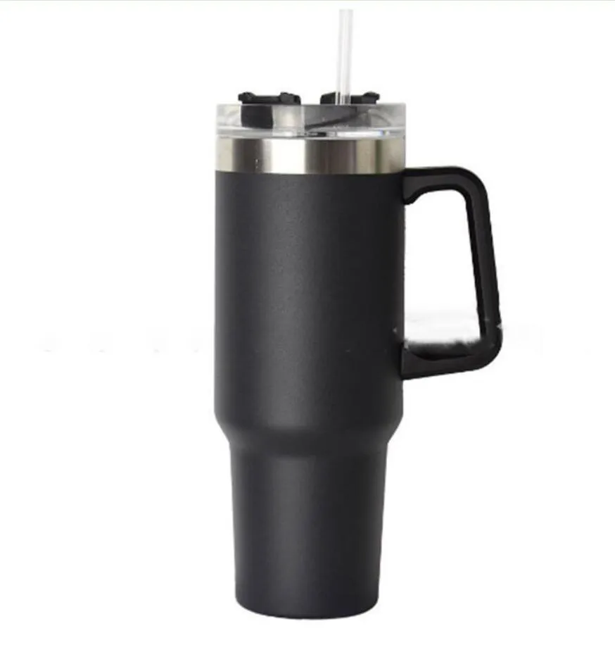 Stanley 40OZ thermos cup handle cup 304 Ice Master stainless steel car cup