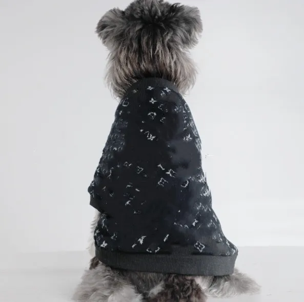 Üst düzey evcil sweater büyük köpek marka kıyafetleri bichon corgi teddy kıyafetleri sonbahar ve kış moda markası sıcak