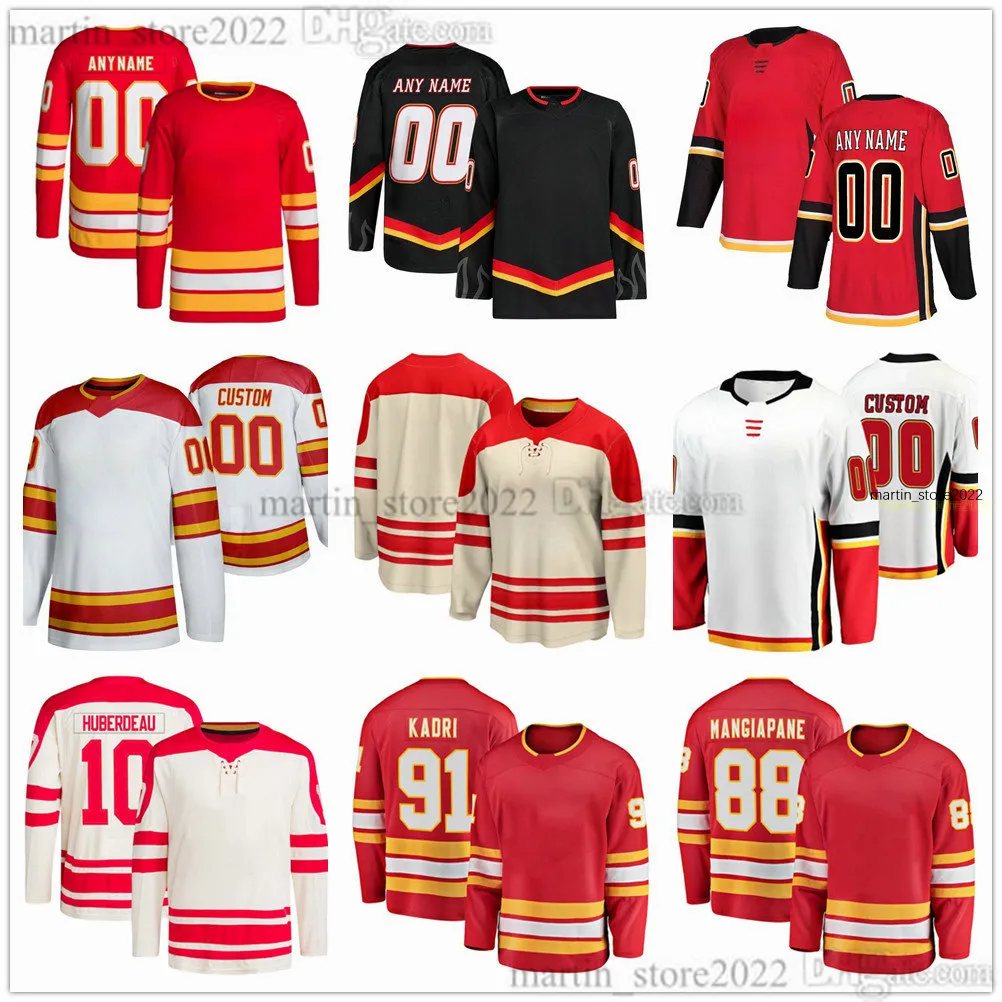 Stitched Hockey Jerseys 4 Rasmus Andersson 20 Blake Coleman 80 Dan Vladar 63 Adam Ruzicka 16 Nikita Zadorov 29 Dillon Dube 22 Jakob Pelletier 52 MacKenzie Weegar