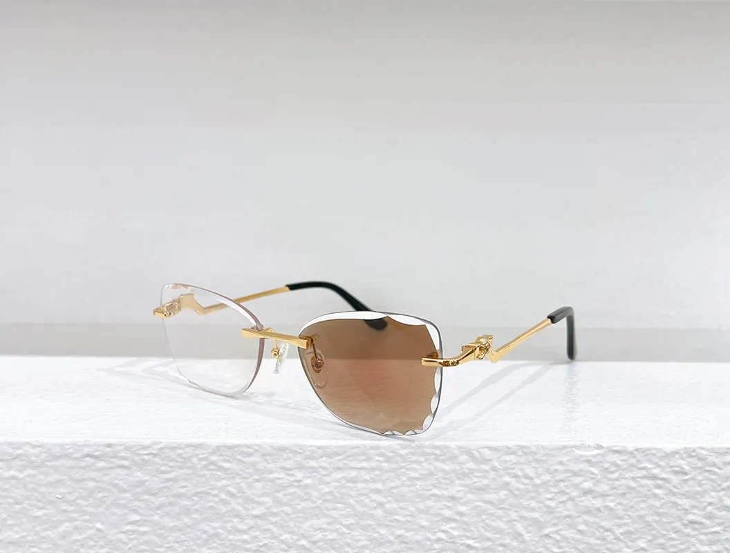مصمم فاخر نظارة شمسية رجل نساء القط عينات شمسية للجنسين ضوئية