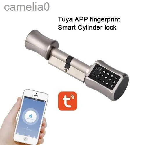 Smart Lock Bluetooth Cylinder Tuya App Hasło FingePrint Smart Door Block Digital Keypad Code BELLESS ELECTRON BLOCK AIRBNBL231116