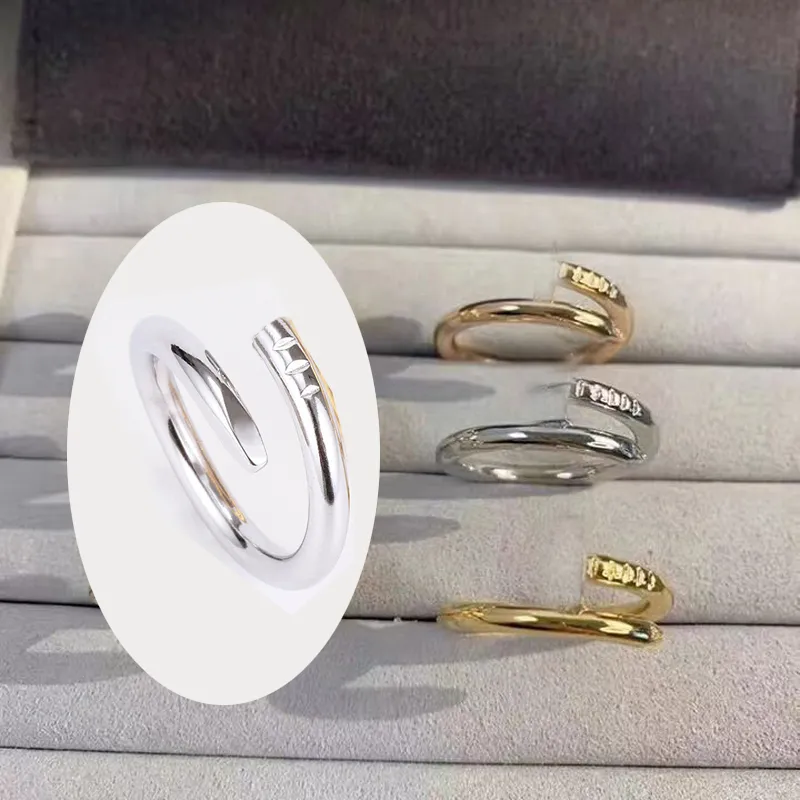 ring wrap design rings size 6 minimalist ring lover jewelry gift 5 styles twist rings love ring 18K rose gold plated luxury gifts for party set gift 1