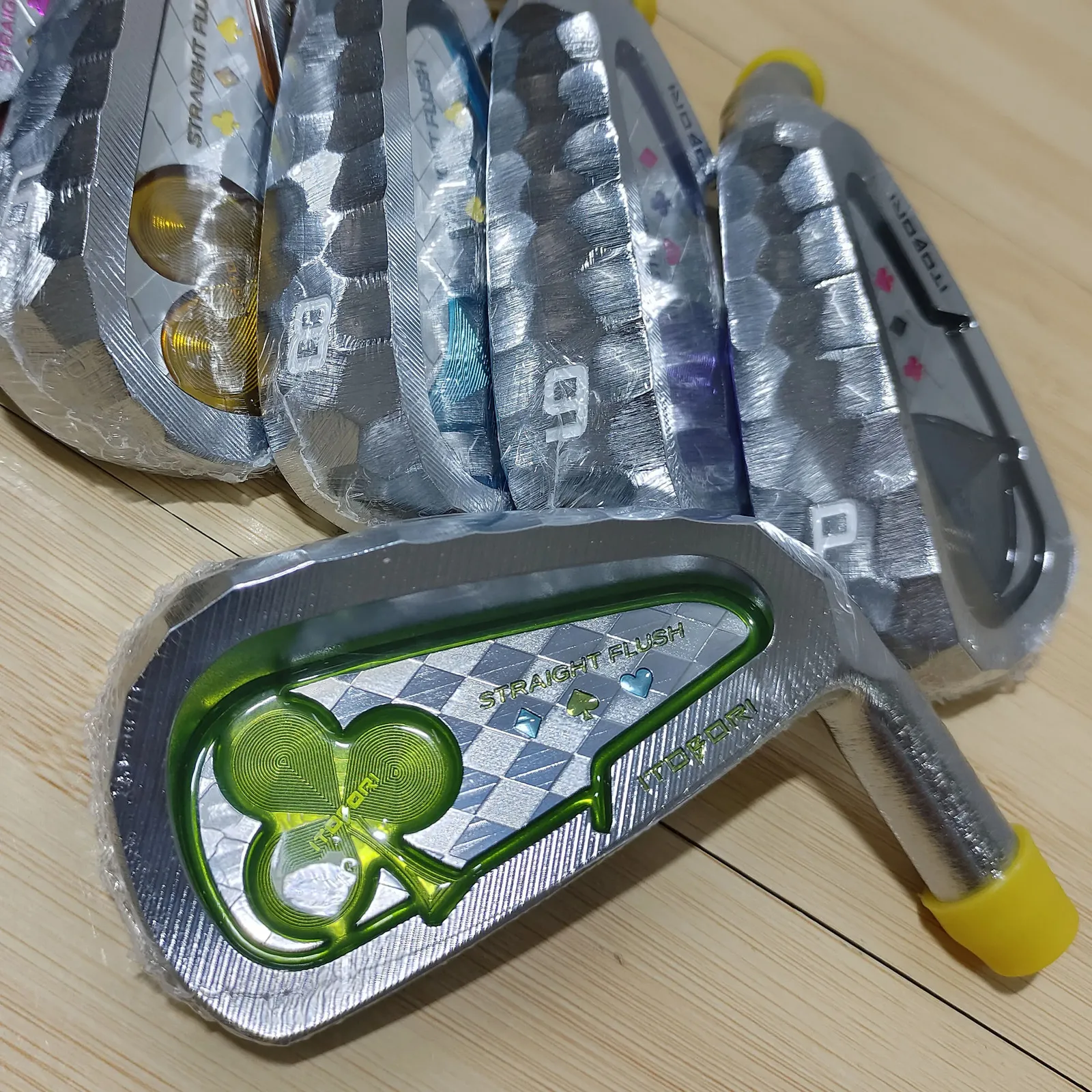 Club Heads 2023 Golf Irons Itobori Poker Itobori Demir Seti 56789P 6pcs Kulüpler 231115