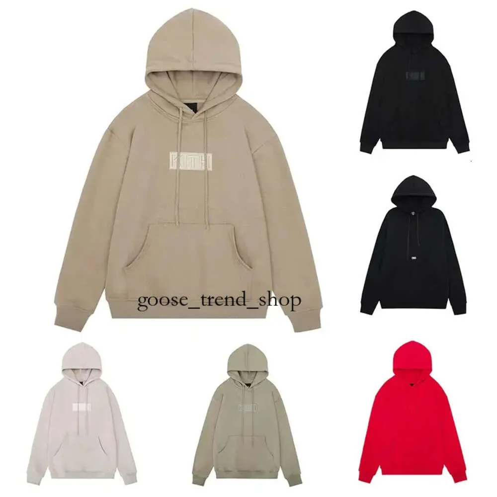 Kith mens designer hoodie hoody hoodies för män tröjor kvinnliga pullover bomullsbokstaven långärmad mode hooded man kläder 471 491