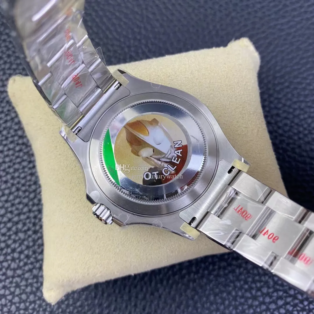 Mens Yacht Luxury Dive Watch, 40mm Grey Plated Platinum Dial, 3235 