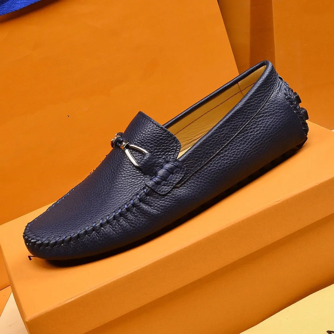 Major Driver Estate Mocassino Scarpe Designer Uomo Arizona Hockenheim Mocassini in rilievo Moda Abito in pelle Mules Derby Scarpe casual Taglia 38-46 mjuy00002