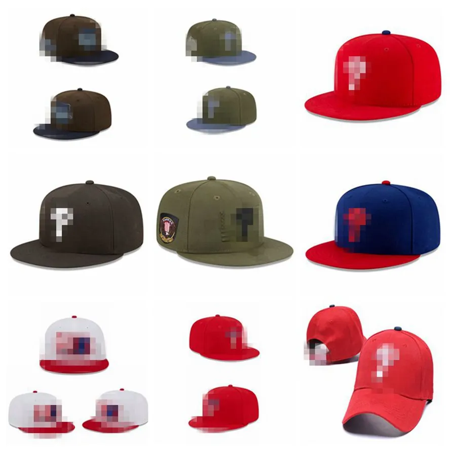 Phillieses- Pレター野球帽の真新しいヒップホップスポーツSun Gorras Casquette Men Visor Golf Snapback Hats