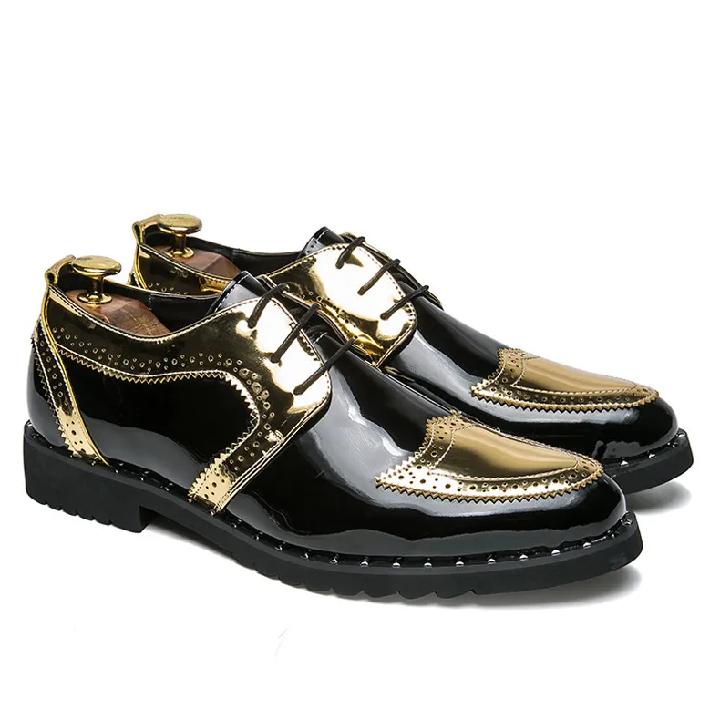 Erkek parti daireleri timsah ayakkabıları resmi deri kahverengi erkek loafers elbise ayakkabıları moda rahat ayakkabılar zapatos hombre botlar