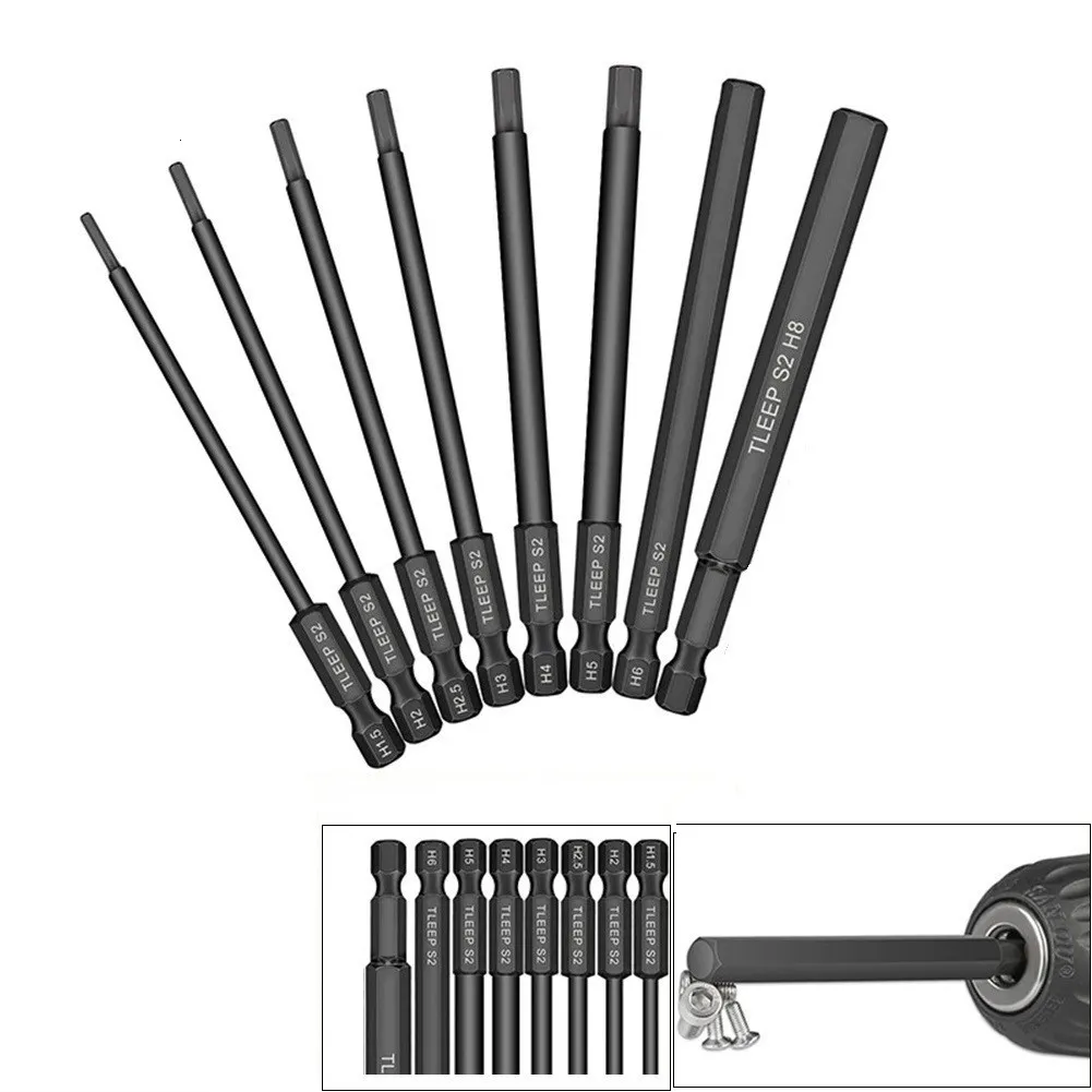8-teiliges Torx-Schraubendreher-Set – T8 Bis T40, 150 Mm Lang, S2 Stahl, Magnetisch – Für Hand- & Elektrowerkzeuge