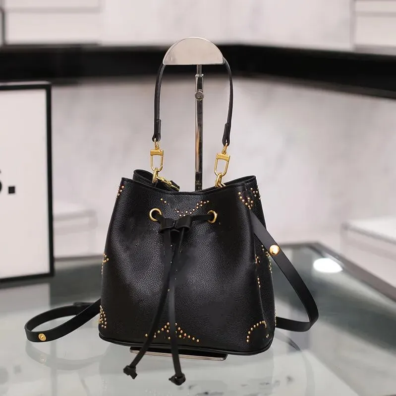 Neo Noe BB MM Drawstring Bucket Bag Designer Womens Handbag Hobo Tote Luxury Mini Bag Detachable Top Handle Shoulder Bag Adjustable Strap Crossbody Bag