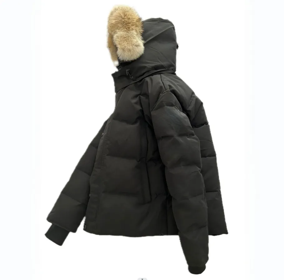 Męskie kurtki projektant z kapturem lekki pikowany z kapturem pikowany płaszcz polarny czarny parkas doudoune homme daunenjacke manteau puffer puffer canada canada