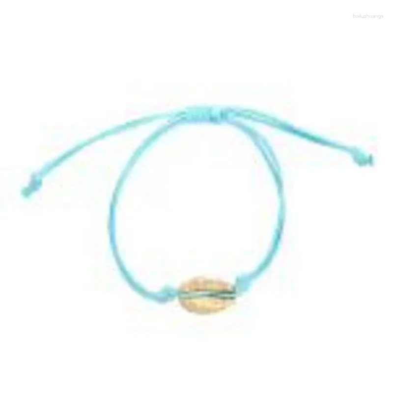 Bracelets de charme Mode Shell Conch Handrope Simple Frais Océan Série Bracelet Bijoux Pour Femmes Fête Anniversaire Cadeau Accessoires