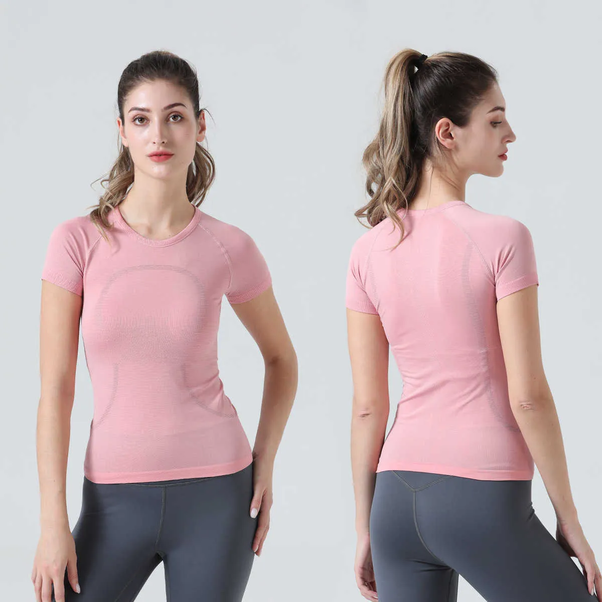 Womens T-Shirt Swiftly Tech 3.0 Yoga Wear Ladies Sports T Shirts Short-sleeved T-shirts Moisture Wicking Knit High Elastic Fitness Fashion Tees