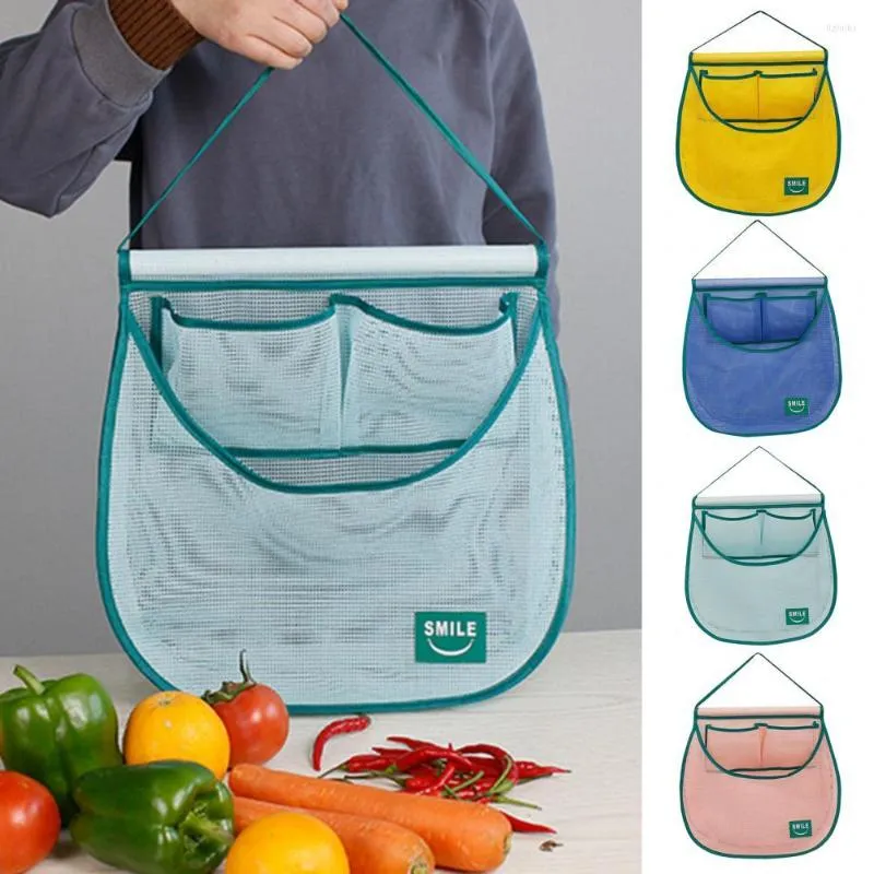 Sac en Filet à Suspendre, SL.GT,Sacs de Rangement pour la Cuisine pour  Fruits- Paquet de 2