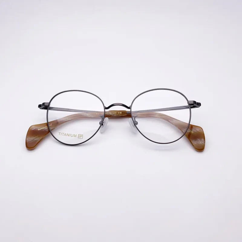 نظارات شمسية إطارات بيلت السليلويد السليلويد المصنوعة يدوياً النساء رجال وصفة طبية جولة خمر نظارات الرجعية