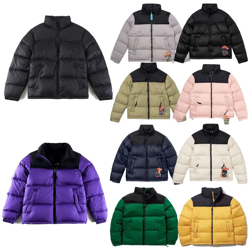 Herr designer jackor kappa parkas vinter värmare norra puffer jacka mode kvinnor överrock jacka ner kappa ansikte par tjocka varma toppar utkläder flera färg