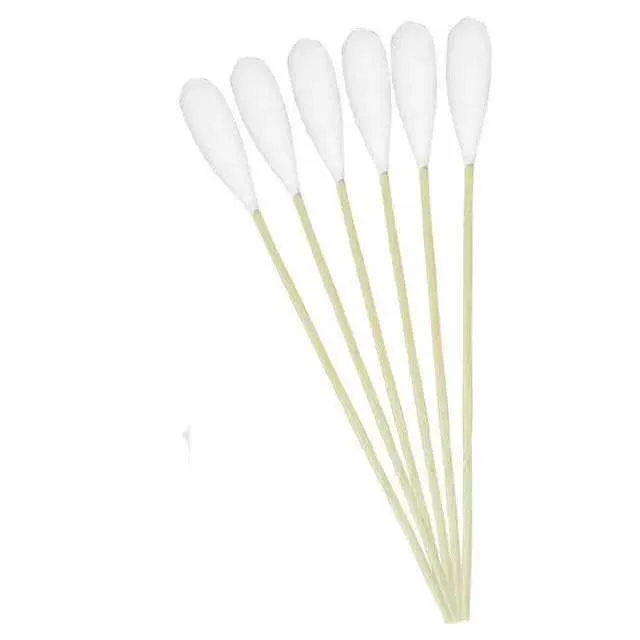 10cm 50pcs/pack Makeup Cotton Swabs Extra Long Wood Handle Applicator Q-tip