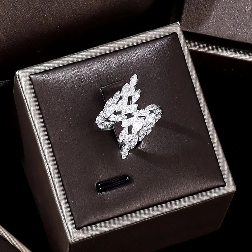DHgate.com:4-Piece Cubic Zirconia Wedding Jewelry Set for