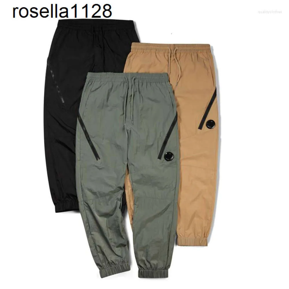 Nouveau 2023ss pantalons pour hommes printemps sortie automne marque de mode haute séchage rapide loisirs imperméable sport lâche CP pantalon mens womens pants