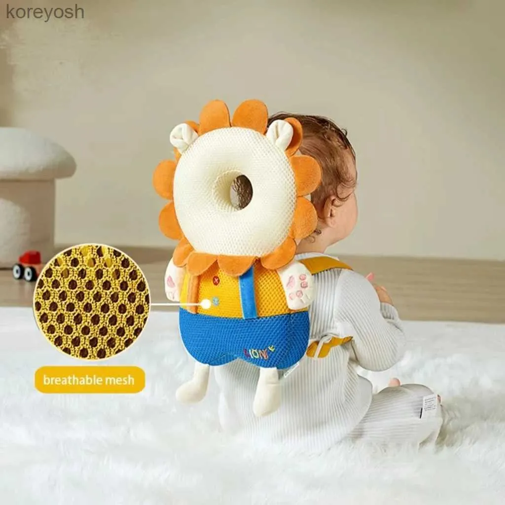 Oreillers Casque de sécurité pour bébé Coussins d'appui-tête pour bébés Gadgets Protection de la tête Literie Oreillers de sécurité pour enfants Objets pour nouveau-nés pour bébés L231116