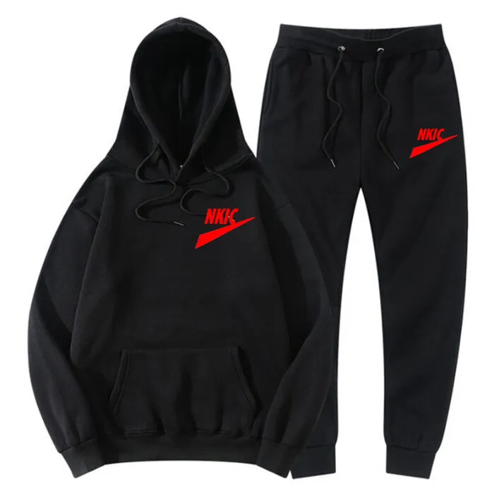 Tracksuits voor heren Hoodie Heatpants Men Tracksuit 2 stuks Sets Jogging Hip Hop Streetwear Men Men Kleding plus maat