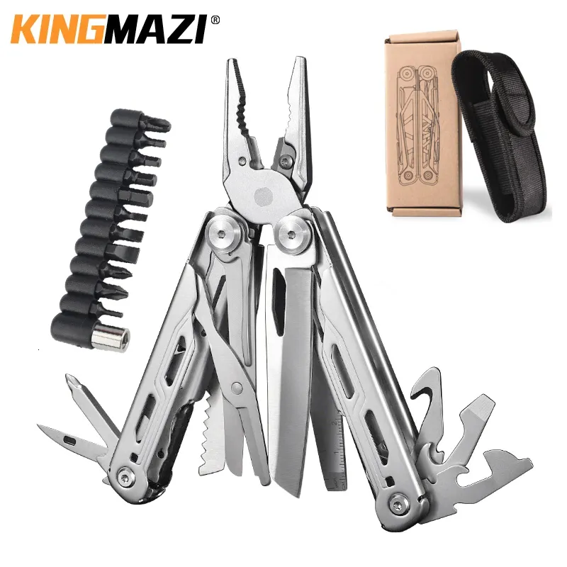 Tang HRC78K 30 In1 Multitool Plier -kabeldraad Cutter Multifunctionele multi -gereedschappen Outdoor Camping Portable Vouwen 230414