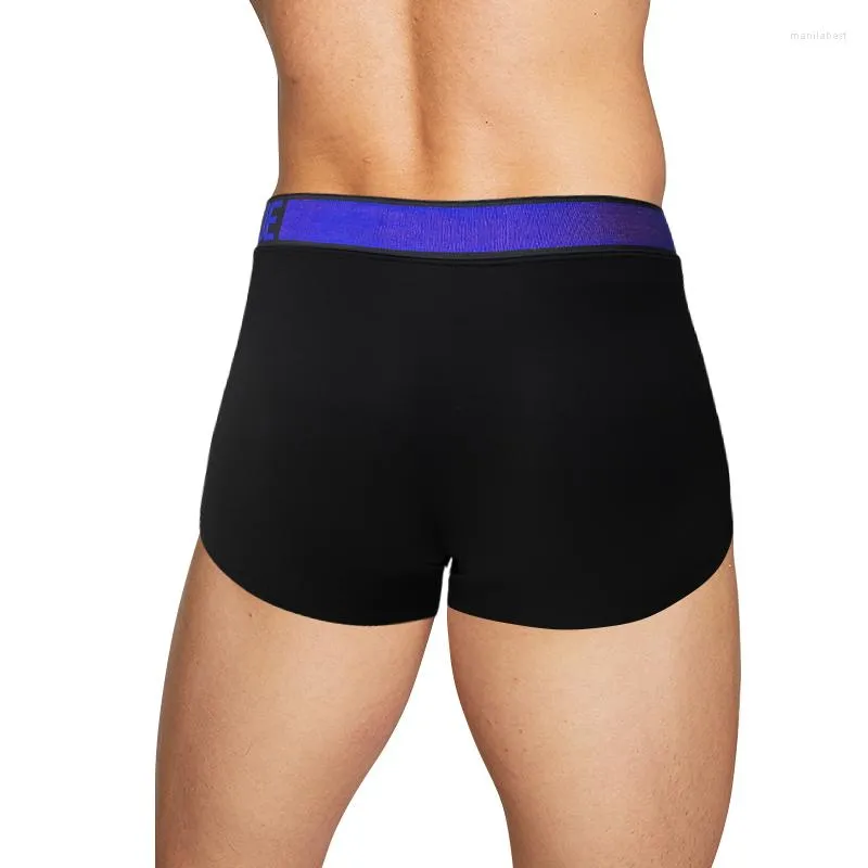 Unterhose Mode Herren Unterwäsche Boxer Modal Herren Boxershorts Niedrige Taille Atmungsaktive Herrenhöschen U Convex Cueca