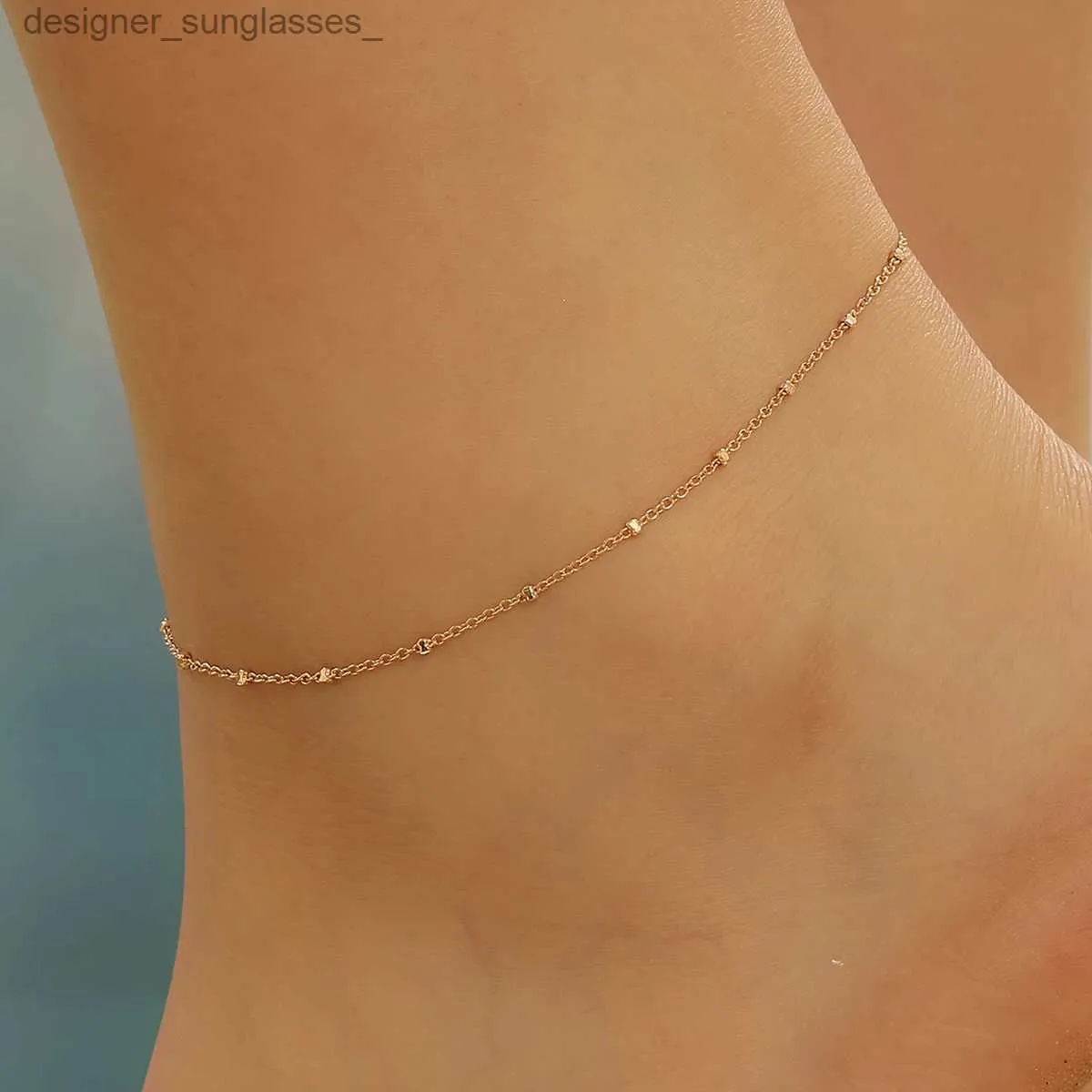 Anklets Cxwind Fashionable and popular Korean style anklet a beautiful special style anklet as a birtay commemorative gift for herL231116