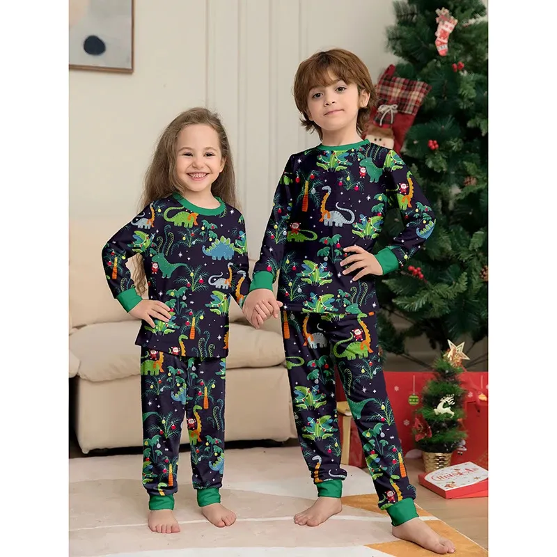 Dinosaur Family Pajama Set For Kids Mom, Dad, Dog Snug Fit Romper  Halloween, Christmas, And Family Matching Outfits Pajamas 231116 From  Dang07, $9.57