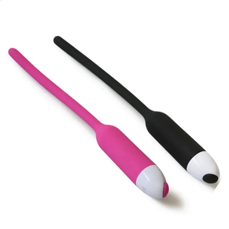 Volwassen Speelgoed Vibrerende Kogel Ei Siliconen Penis Plug Urethrale Vibrator Geluid Katheter Dilatator Seksspeeltjes Volwassen Producten Voor Mannen Gay 7 Speed 231030