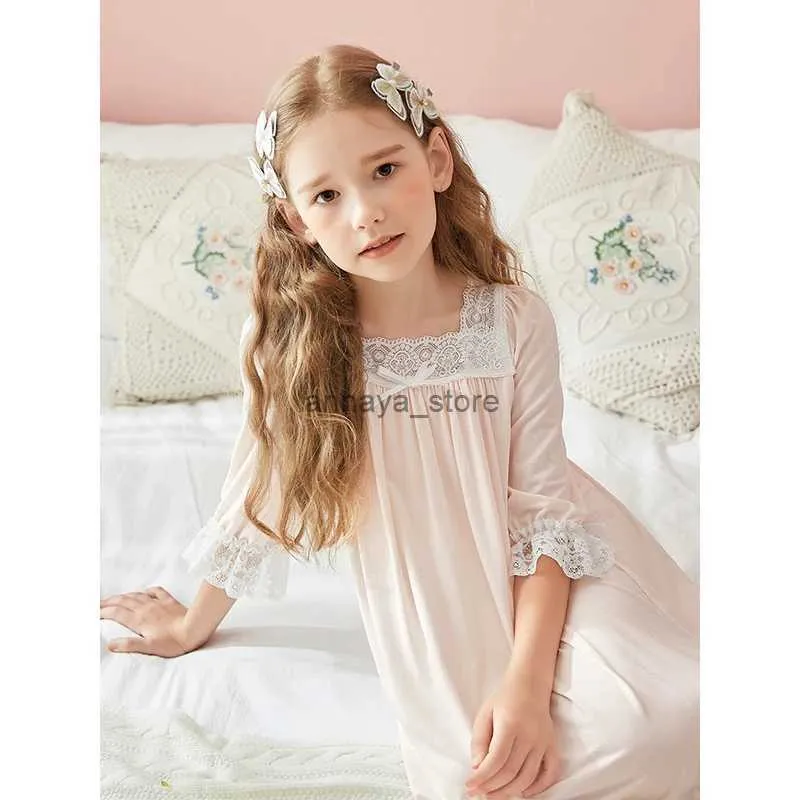 Camisón De Manga Corta Para Niñas 3-12 Años – Pijama Suave Con Diseño De Princesa O Dibujos Animados