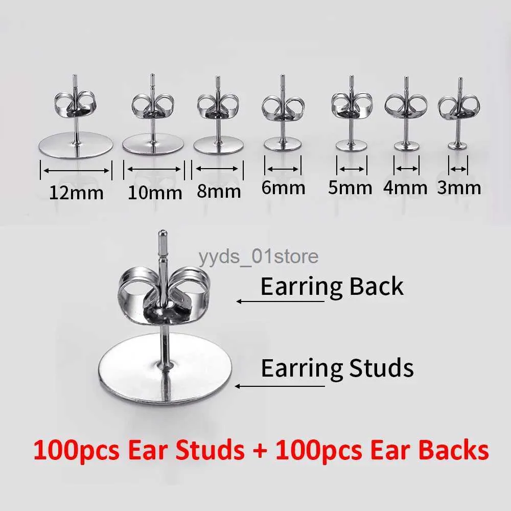 Metal Earring Back Ear Plugs  Metal Earring Backs Stopper