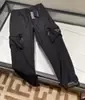 black cargo pants designer
