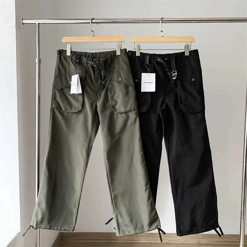 Pantalons pour hommes et WANDER japonais nouveau 3M réfléchissant grande poche imperméable costume de travail vent Performance pantalon pantalons décontractés pour hommes et femmes J231116