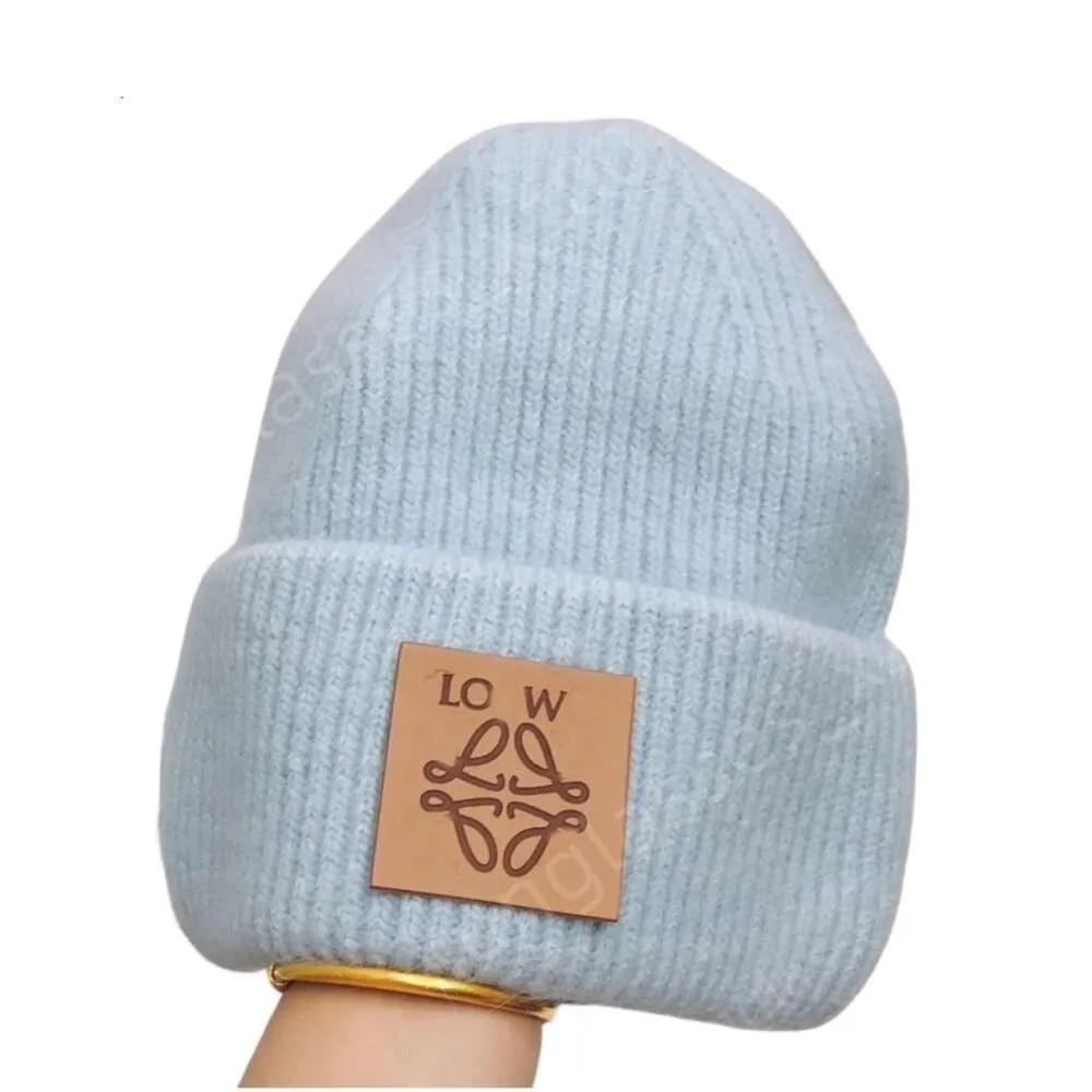 Loewee Beanie Designer Toping Hat Hat Luxury Fashion Caps вязаная шляпа Популярные зимние шляпы Канада Классическая буквация