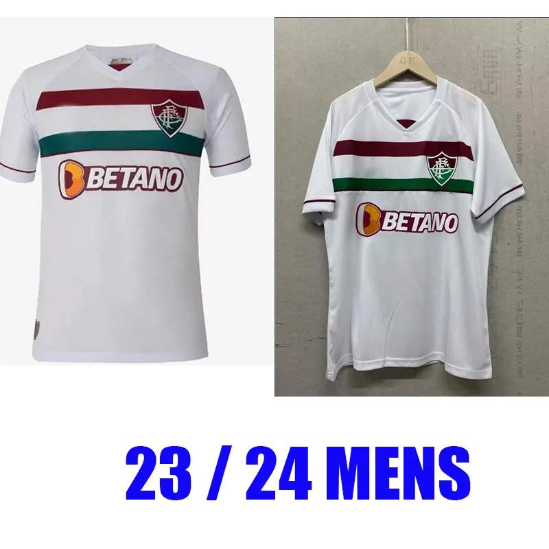 2023 2024 Fluminense Soccer Jerseys 2022 Home away GANSO NINO 22 23 24 Camisa Football Shirt Libertadores Cup LUCCA EGIDIO NONATO Men Kids Kit 3rd uniforms