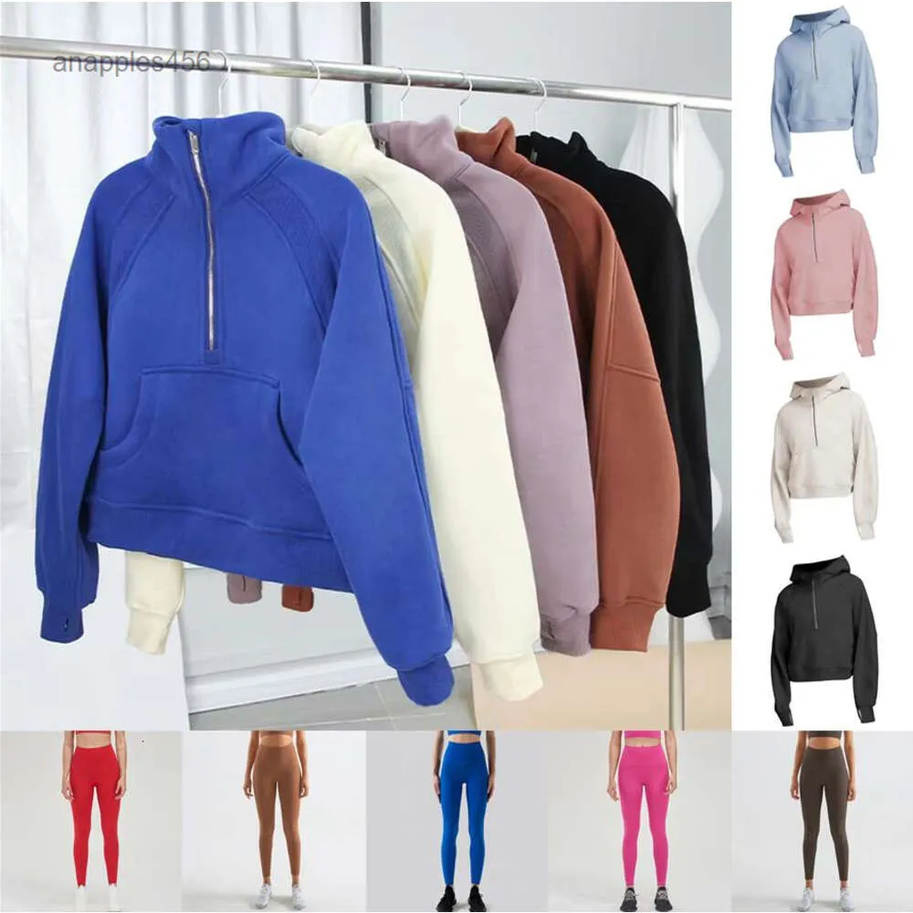High Waisted Scuba Hoodie Leggings For Women Designer Outfit With Elastic Fit For Sports Gym And Fitness Stylish And Comfortable Overall Running Tights Women And Vestidos For Ladies From Anapples456 1...