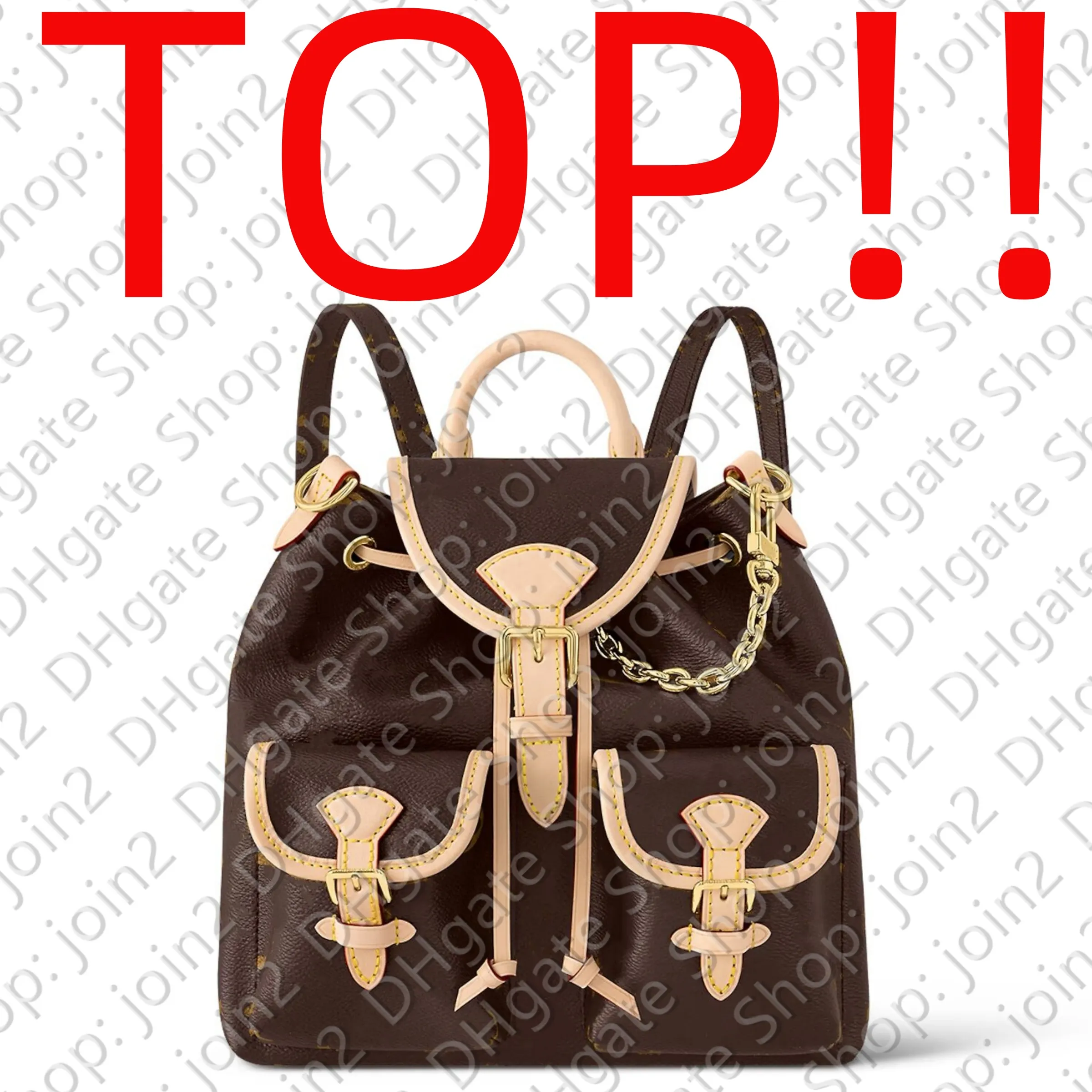 Backpack TOP. M46932 EXCURSION PM Lady Designer Handbag Purse Hobo Satchel Clutch Evening Tote Bucket Bag Pochette Accessoires