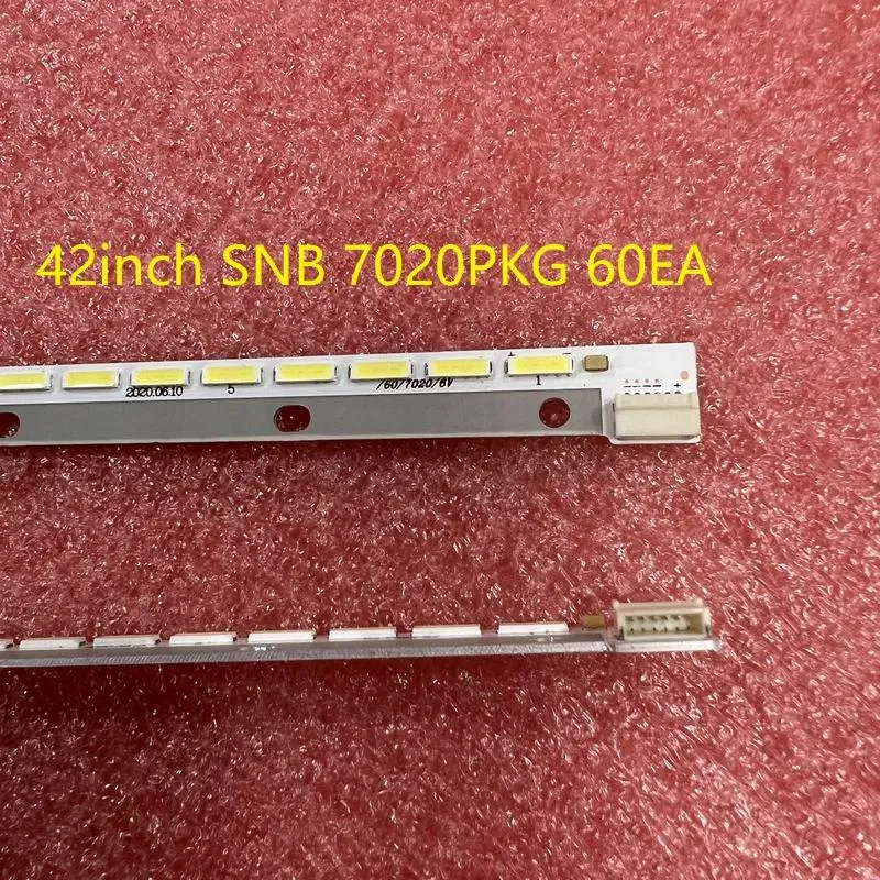 Strips LED Backlight Strip For Vestel 42inch SNB 7020PKG 60EA LD42F5141S 42PF8175 LUX0142001/01 VES420UNVL-3D-S S01 LC-42LE760ELED