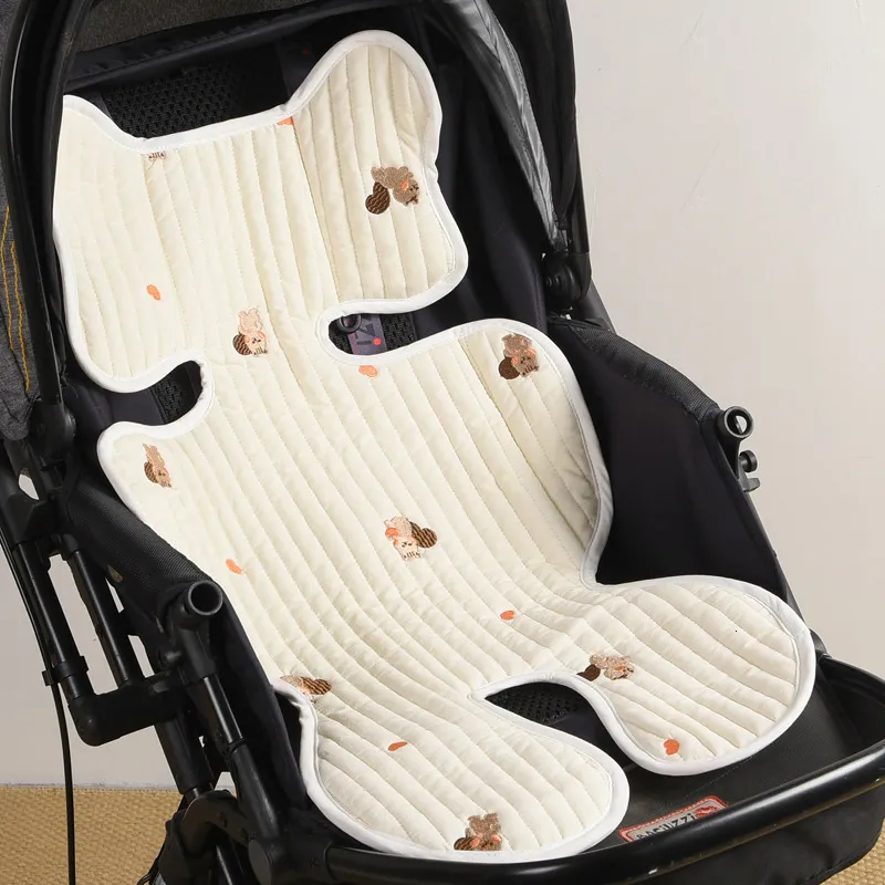 Coussin de poussette pour bébé, matelas de chariot, doublure de siège,  tapis
