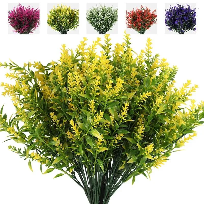 Dekorative Blumen, künstliche Blume, kältebeständig, Lavendel, Schleierkraut, Hochzeit, Party, Geburtstag, Blumenstrauß, Dekoration, Urlaub