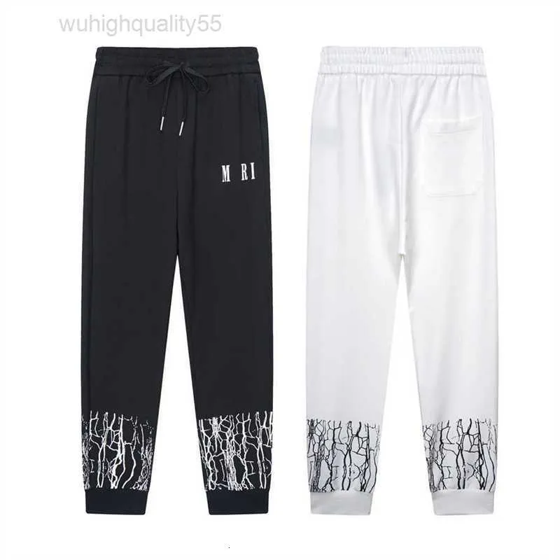 Jogger Brand Casual Fitness Women's Tracksuit Bottoms Tight Long Black - White Gymm-2xl