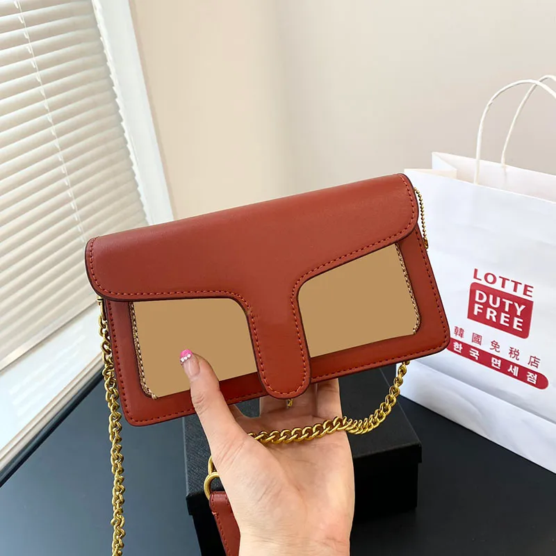 Üst İnci Tasarımcı Çantalar Göğüs Omuz Çantası Kadınlar Vintage El Çantaları Orijinal Deri Çanta WOC Cüzdan Kart Çanta Deseni Yüksek Qulity Crossbody Ladies Marka Cüzdan