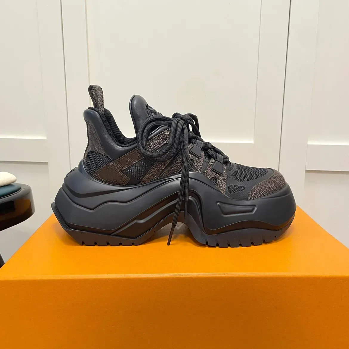 Bulk Designer Sneakers Women Lace Up, Canvas Platform