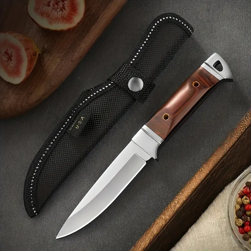 1PC Multi -Purpose Kitchen Knife - Perfekt för att klippa frukt, kött och utomhus BBQ!